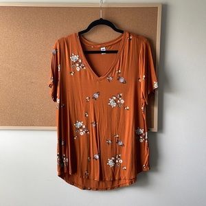 Floral Old Nacy Luxe T-Shirt